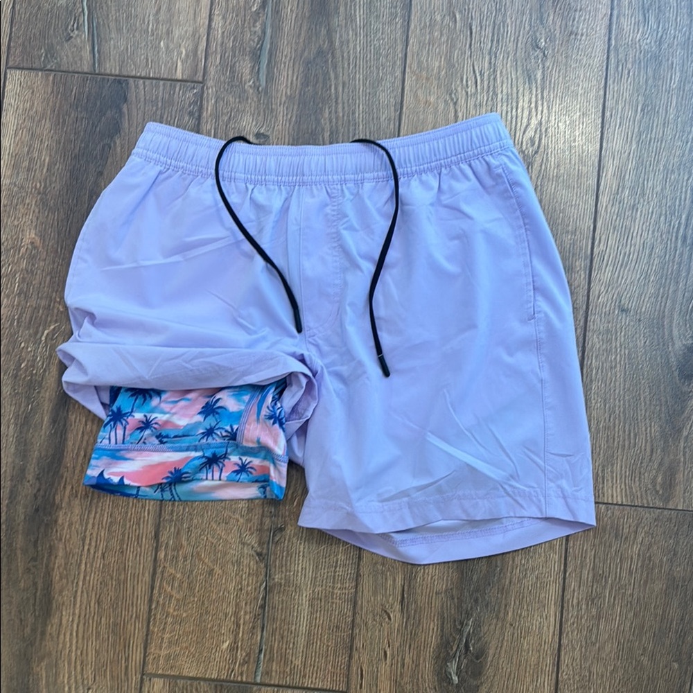 Chubbies Light Purple Athletic Shorts